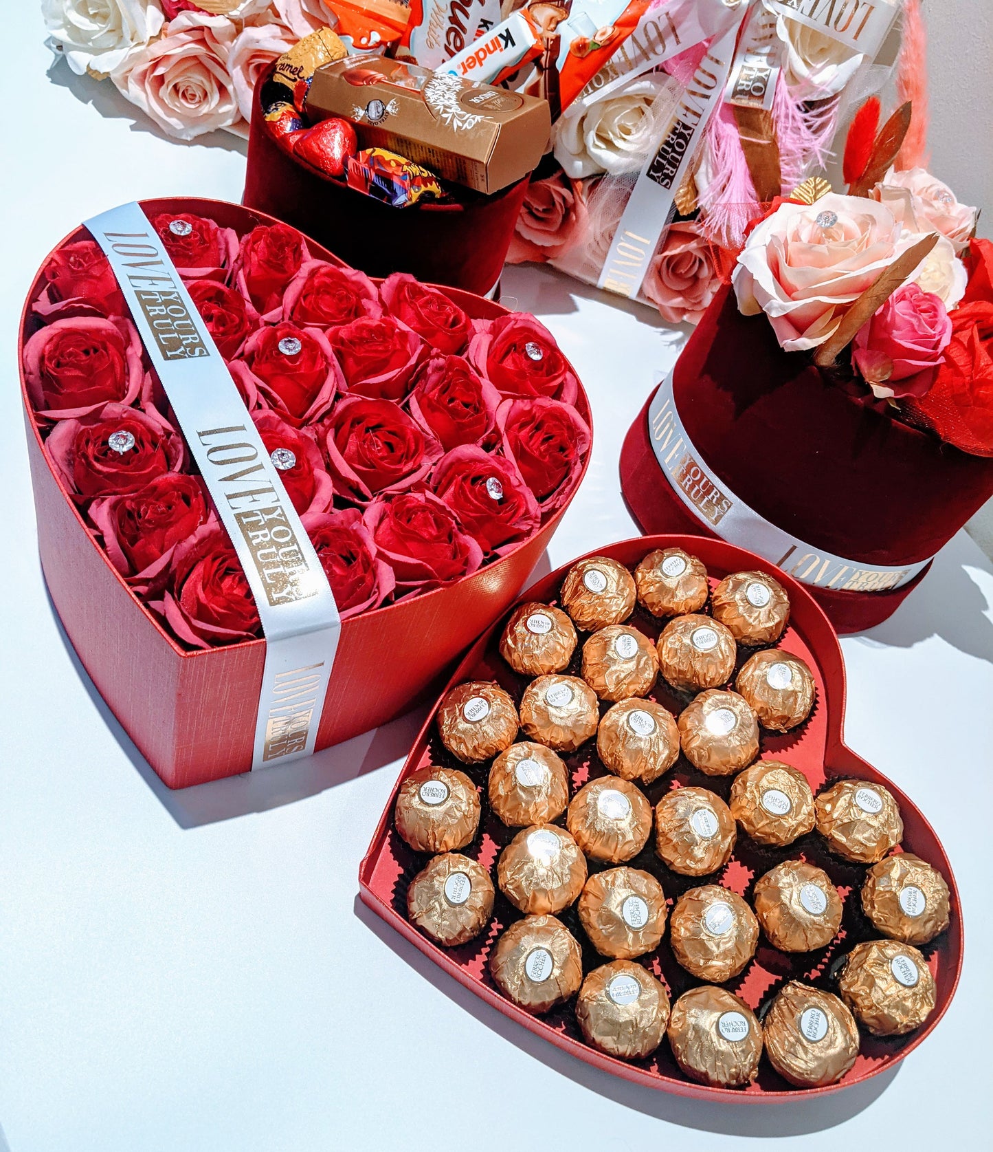 Red Love Heart Box