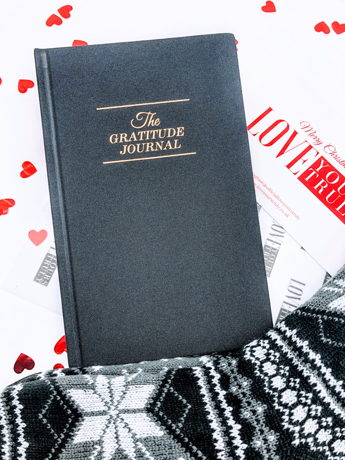 Gratitude Journal Giftset in black