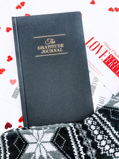 Gratitude Journal Giftset in black